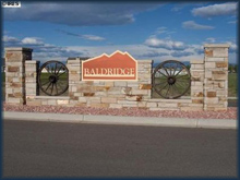 Baldridge Subdivision entrance